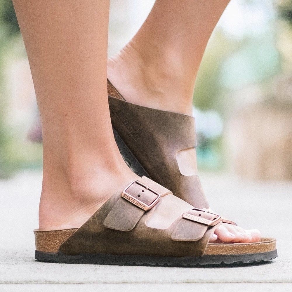 Birkenstock leather soft footbed